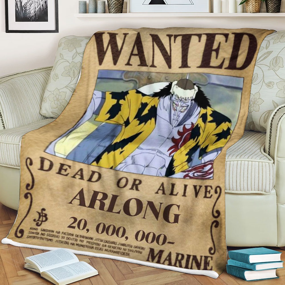 One Piece Arlong Blanket