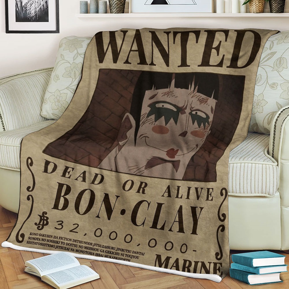 One Piece Bon Clay Blanket