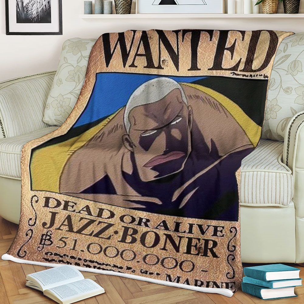 One Piece Daz Bones Blanket