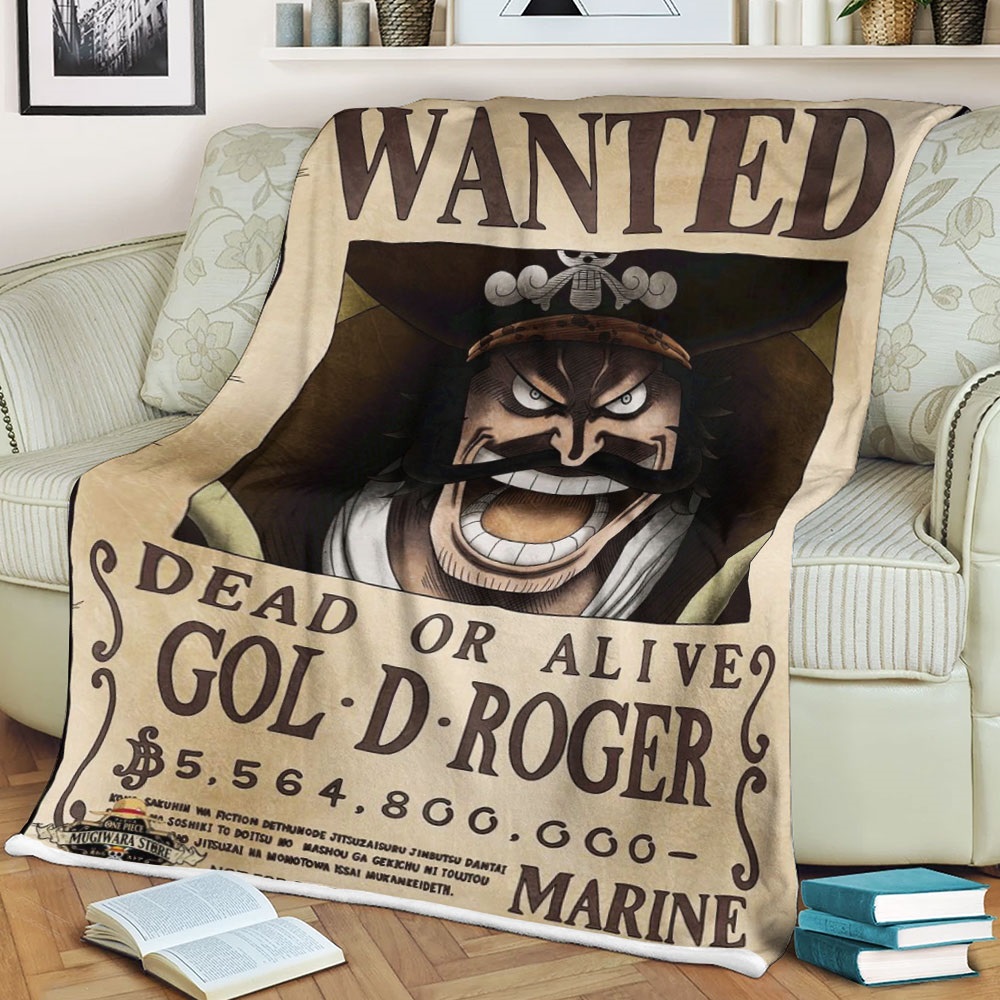 One Piece Gol D. Roger Soft Blanket – Saleoff 011221