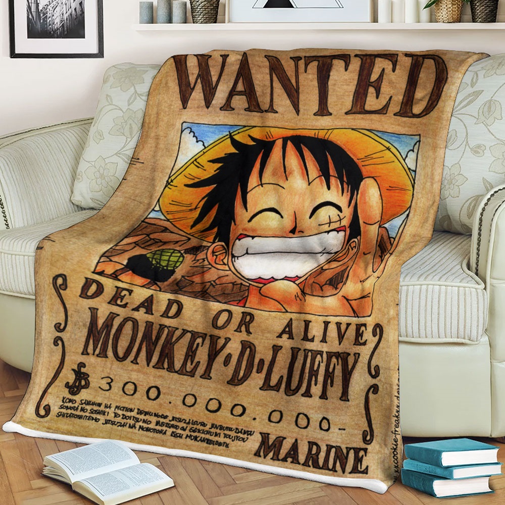 One Piece Luffy Soft Blanket – Saleoff 011221