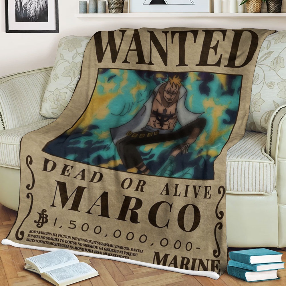 One Piece Marco Soft Blanket