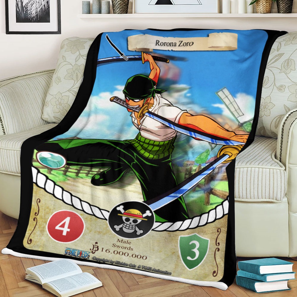 One Piece Roronoa Zoro Blanket – Saleoff 021221