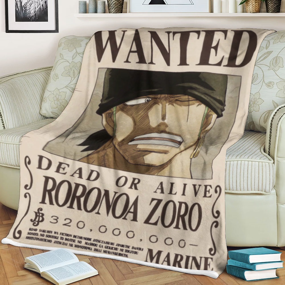 One Piece Roronoa Zoro Soft Blanket – Saleoff 011221