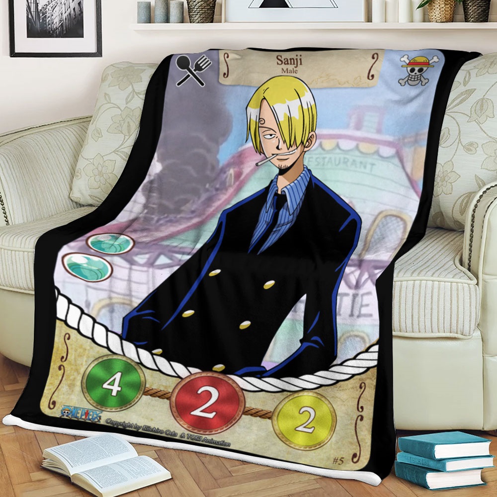 One Piece Sanji Blanket