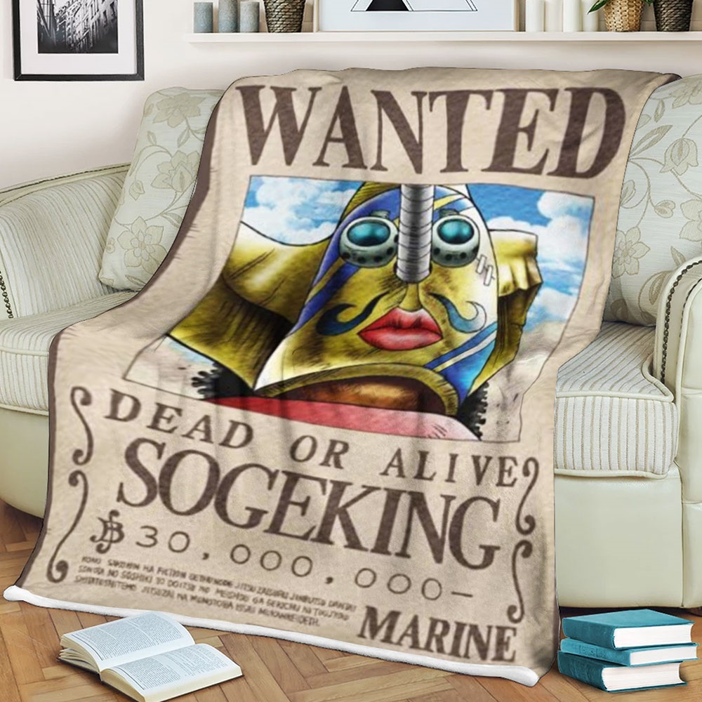 One Piece Sogeking Soft Blanket