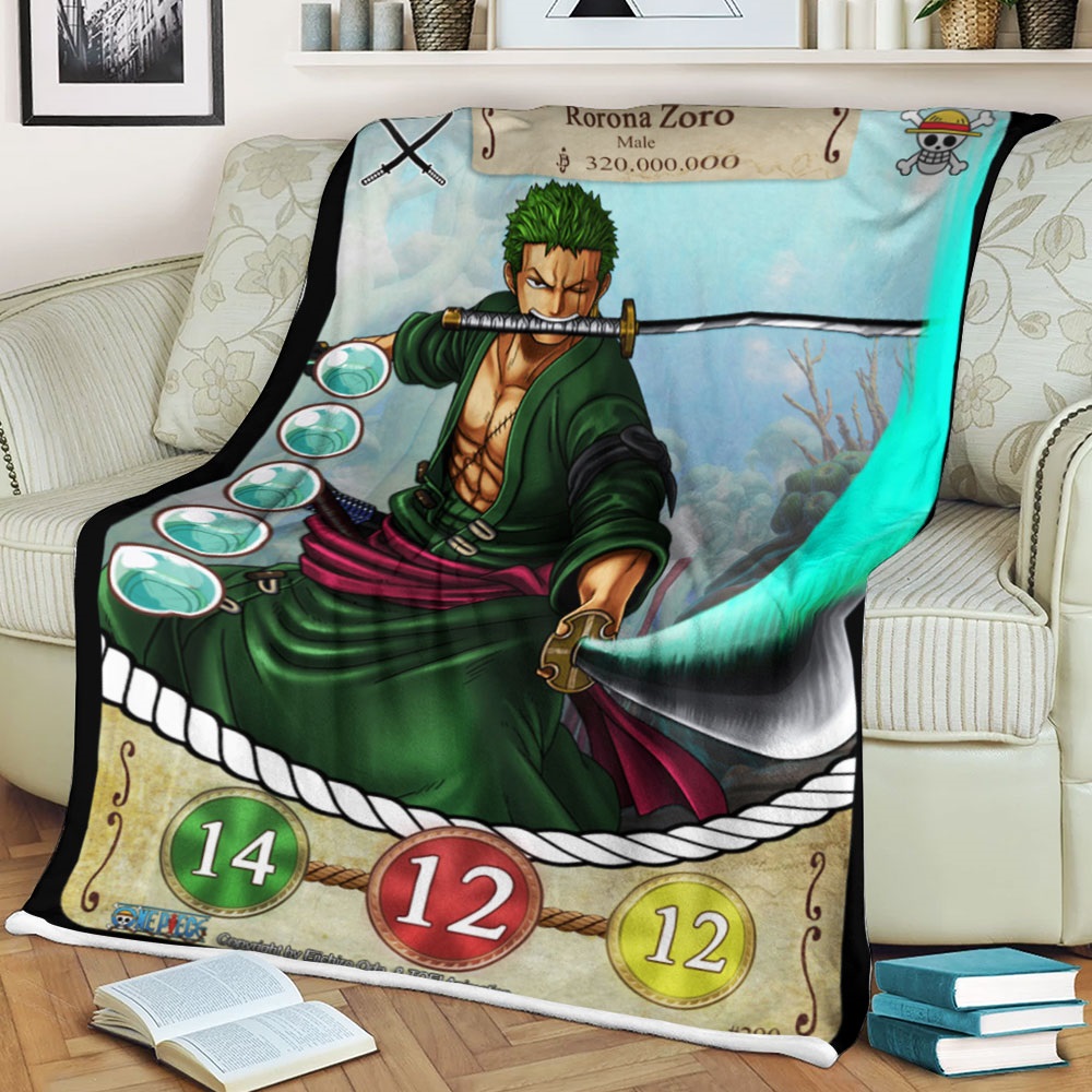 One Piece Zoro Blanket – Saleoff 021221