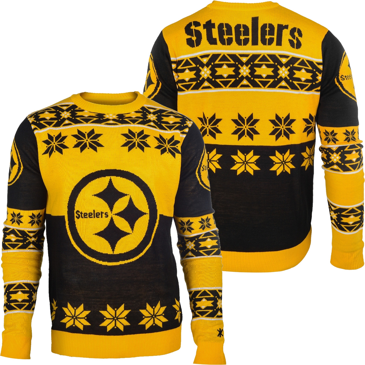 Pittsburgh Steelers Big Logo NFL Ugly Sweater
