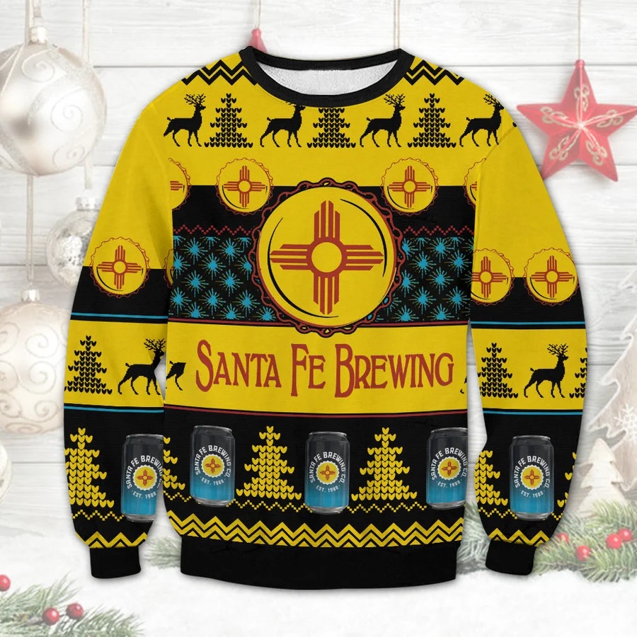 Santa Fe Brewing christmas sweater
