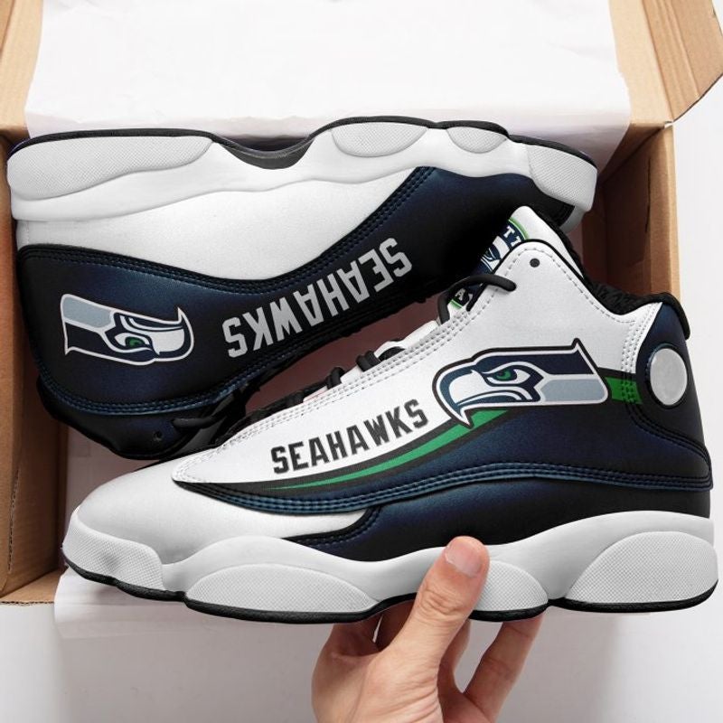 Seattle Seahawks NFL Air Jordan 13 shoes