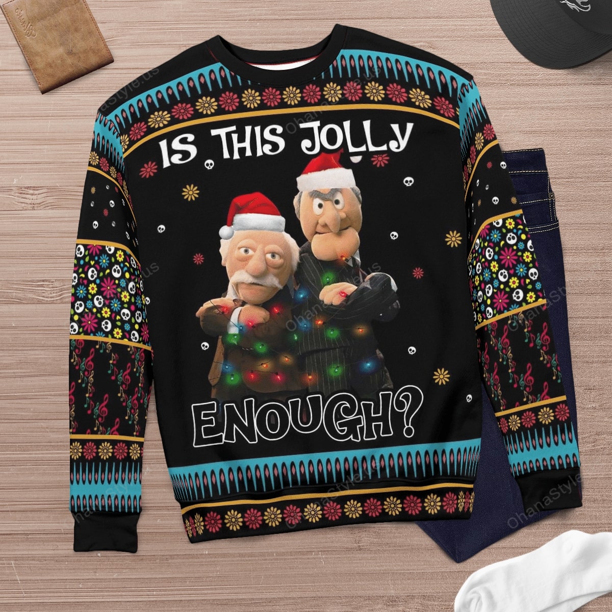 [ Amazing ] Statler and Waldorf Is this jolly enough christmas sweater – Saleoff 031221
