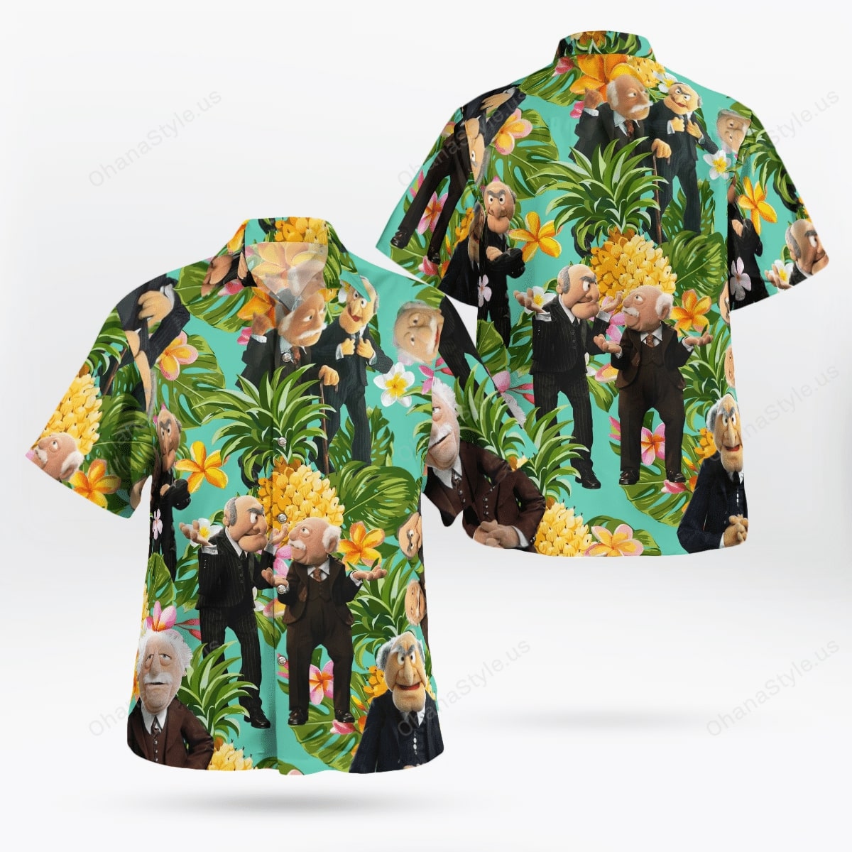Statler and Waldorf tropical hawaiian shirt – Saleoff 031221