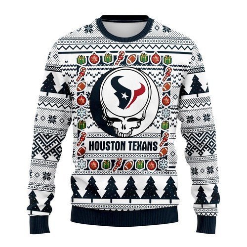 [ COOL ] NFL Houston Texans Grateful Dead ugly christmas sweater – Saleoff 311221