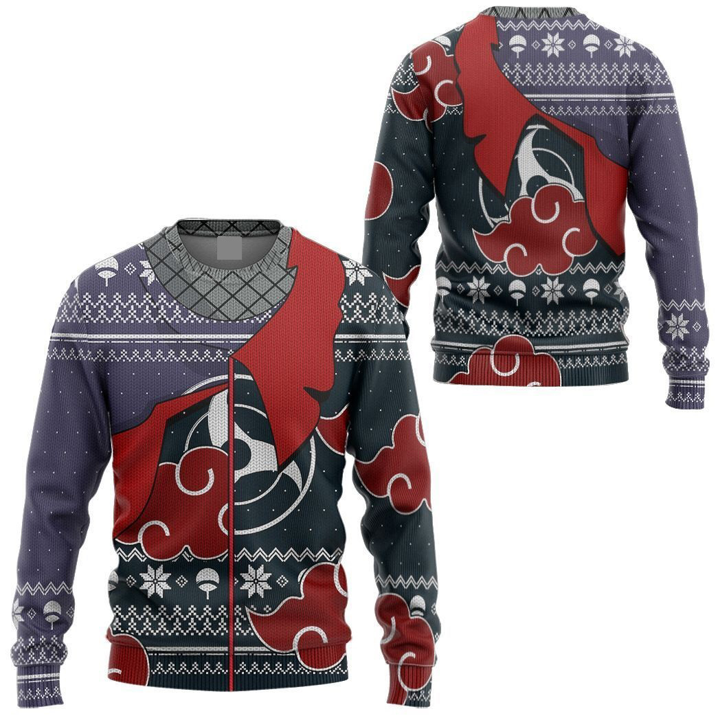 [ COOL ] Uchiha Itachi ugly christmas sweater – Saleoff 091221