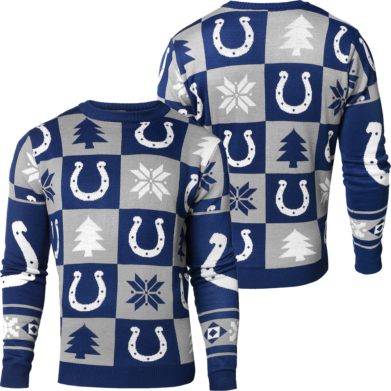 [ AWESOME ] Indianapolis Colts Patches NFL Ugly Sweater – Saleoff 081221