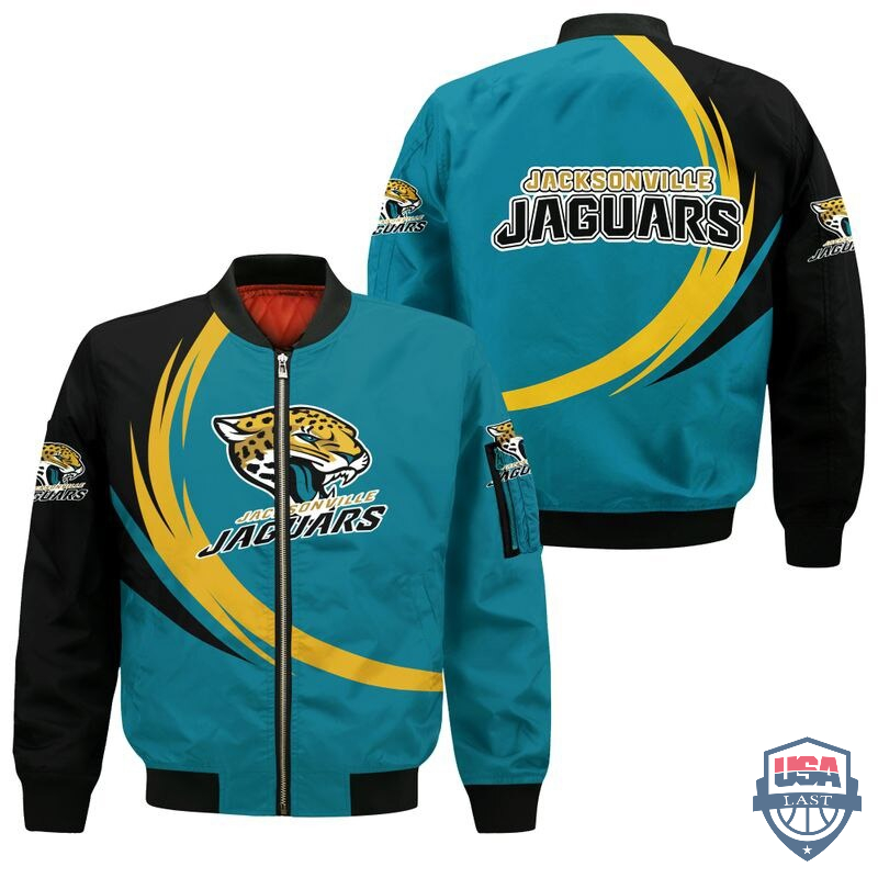 NFL Jacksonville Jaguars Curve Design Bomber Jacket – Hothot 260122