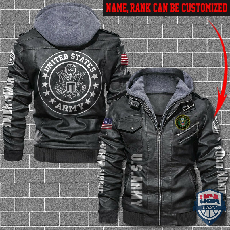 [Hot] Personalized US Army Leather Jacket – Hothot 180122