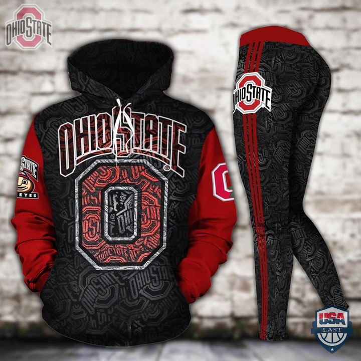 Ohio State Buckeyes All Over Print Hoodie And Legging – Hothot 040122