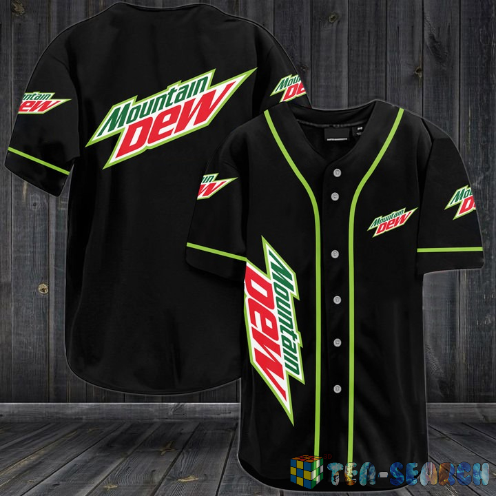 Mountain Dew Baseball Jersey Shirt – Hothot 290122