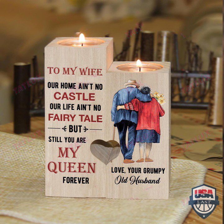 Old Couple To My Wife Candle Holder – Hothot 050122