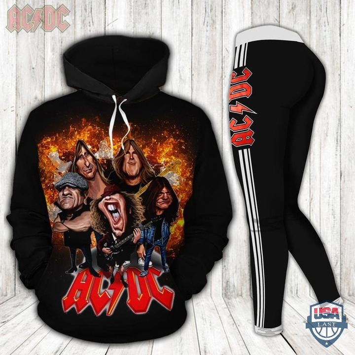 AC DC All Over Print Hoodie And Legging – Hothot 040122