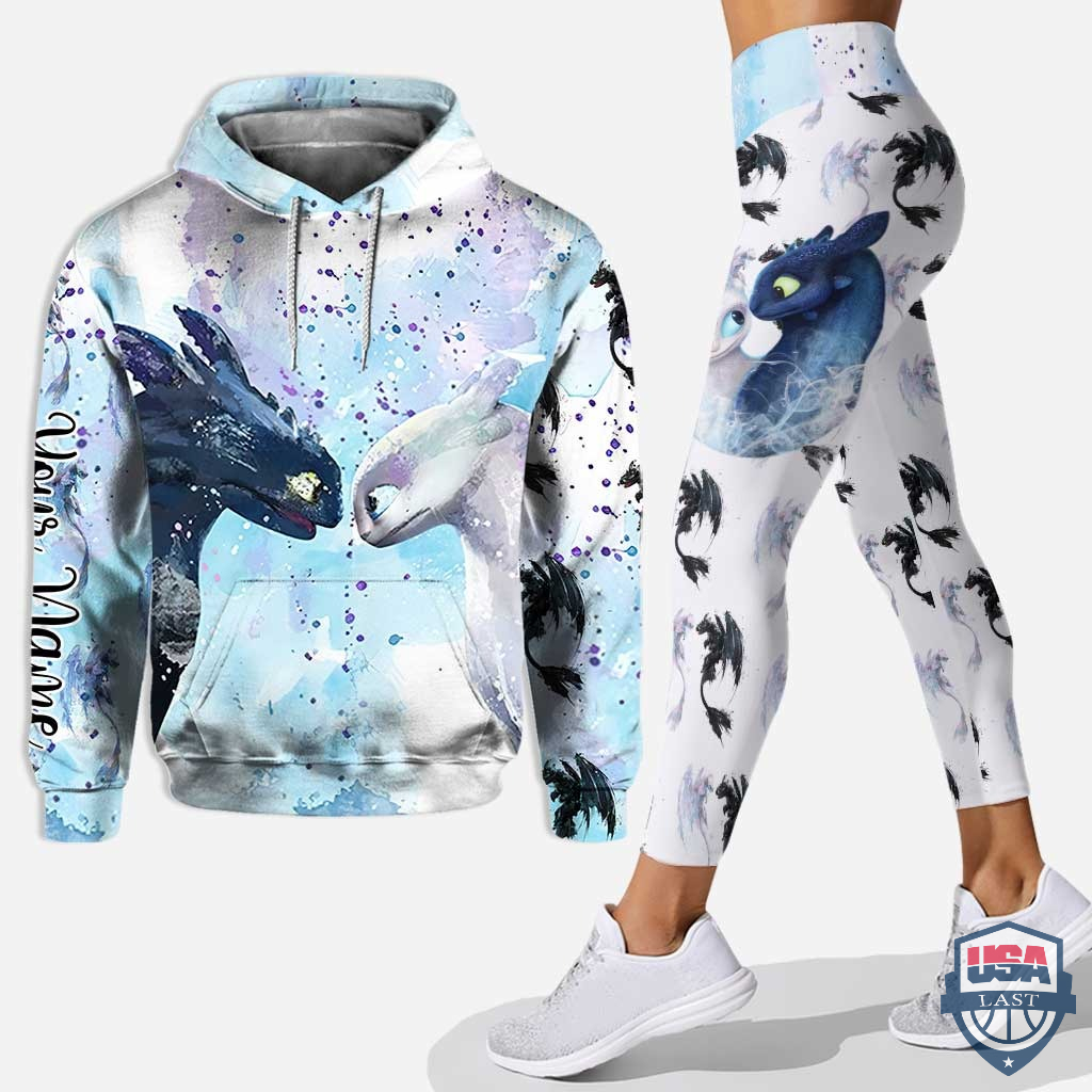 Toothless and Light Fury’s Relationship Personalized Hoodie And Legging – Hothot 040122