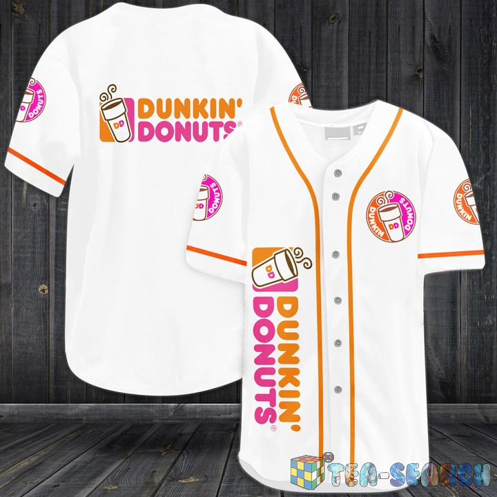 Drunkin Donuts Baseball Jersey Shirt – Hothot 290122