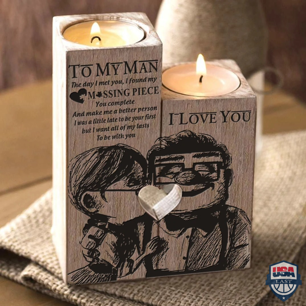 UP Movie To My Man I Love You Candle Holder – Hothot 050122