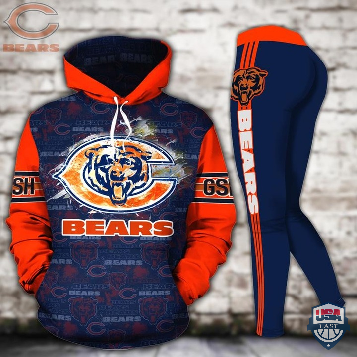 Chicago Bears All Over Print Hoodie And Legging – Hothot 040122