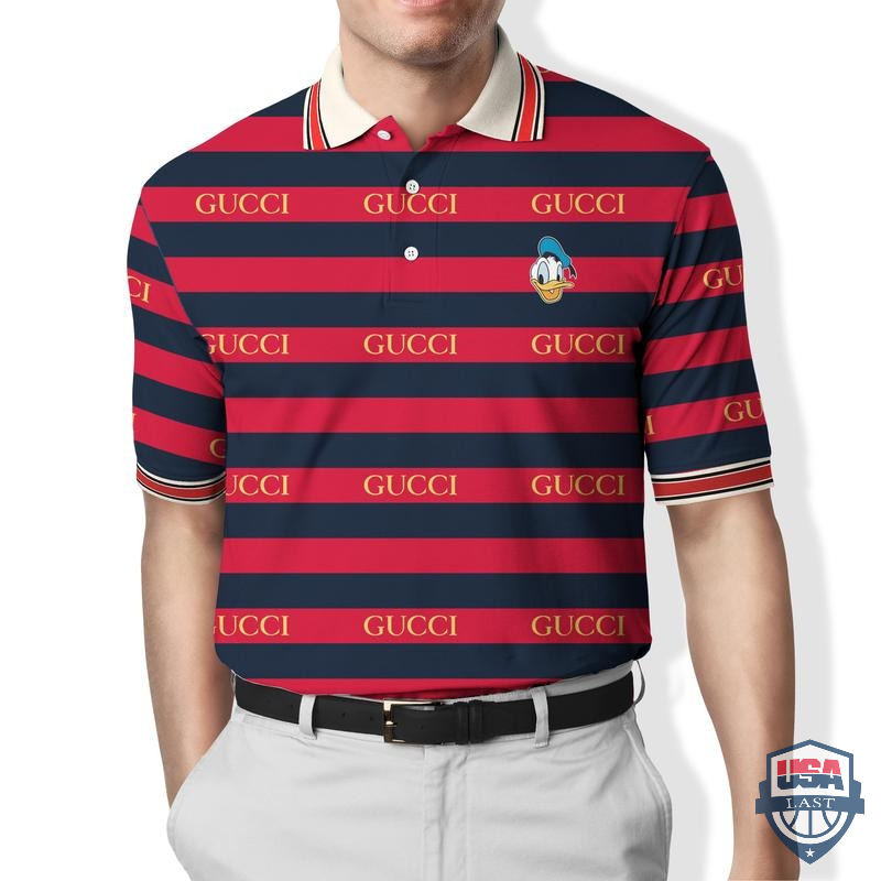 [New] Gucci Donald Duck Premium Polo Shirt – Hothot 210122