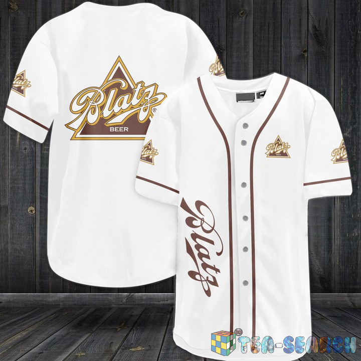 Blatz Beer Baseball Jersey Shirt – Hothot 290122