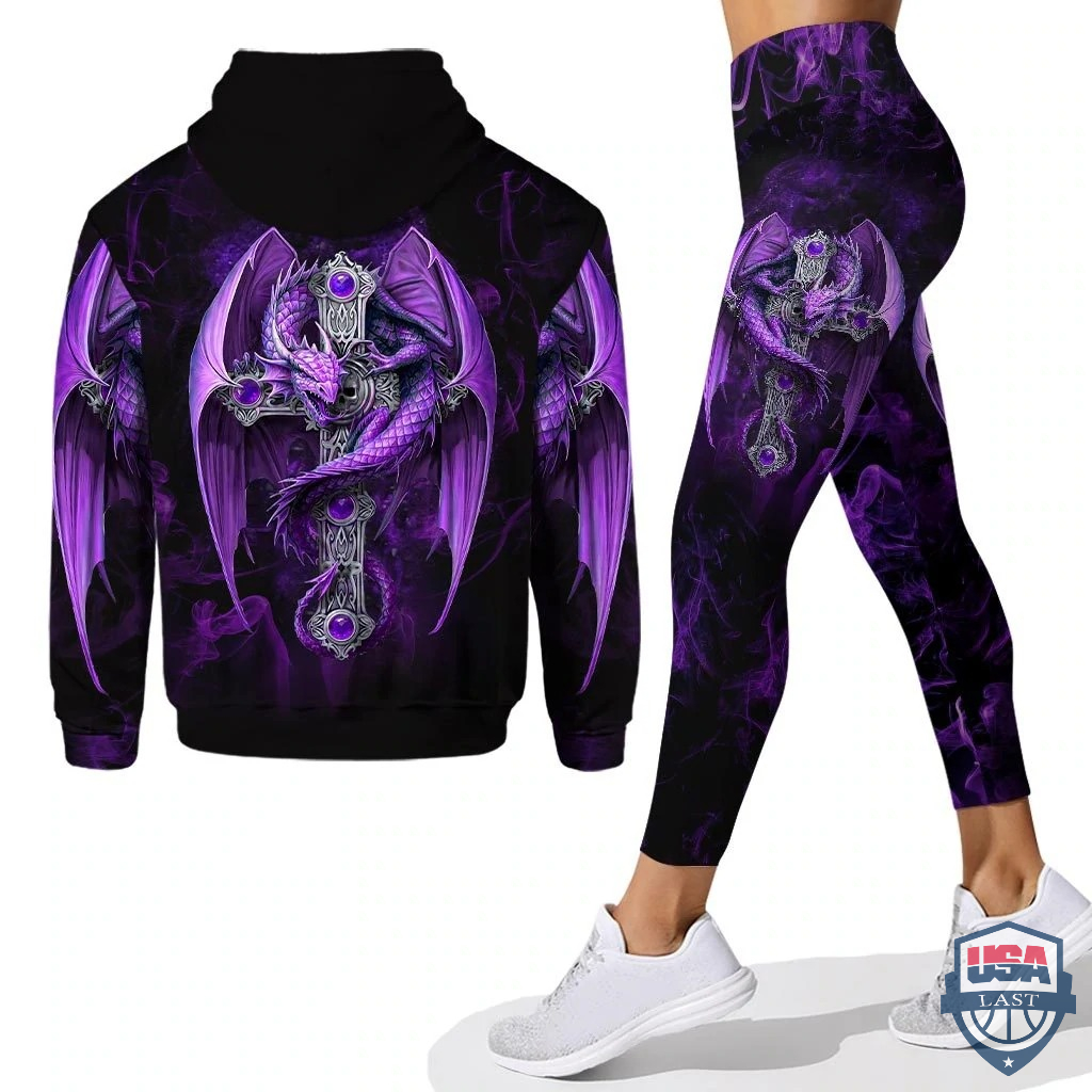 Dragon 3D All Over Print Hoodie And Legging – Hothot 040122