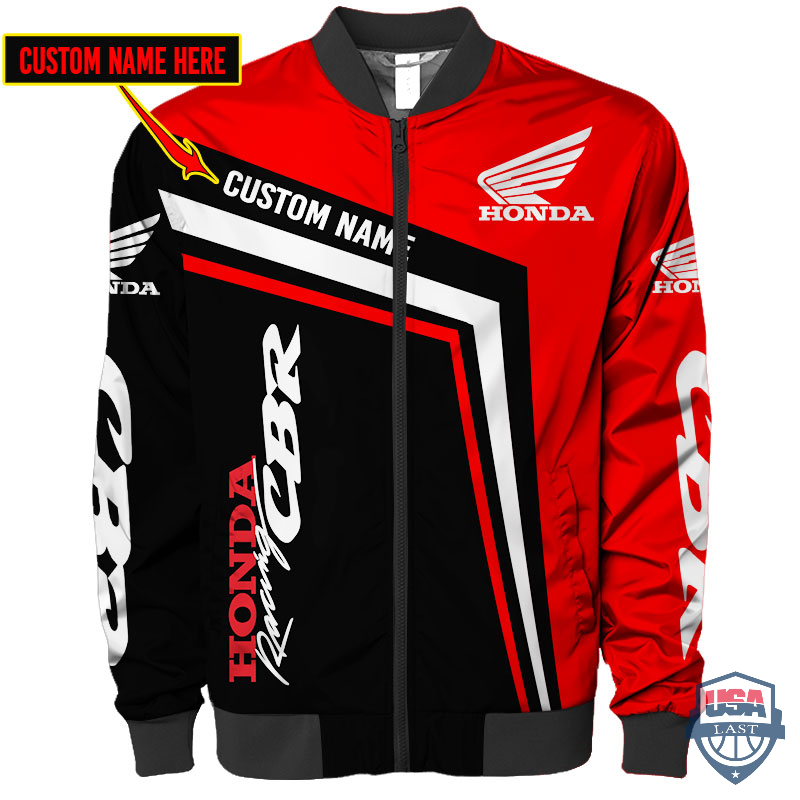 Honda Racing CBR Custom Name Bomber Jacket 04 – Hothot 270122