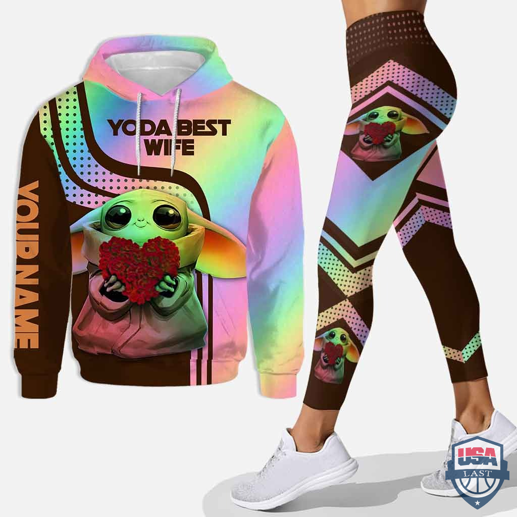 Yoda Best Wife Personalized Hoodie And Legging – Hothot 040122