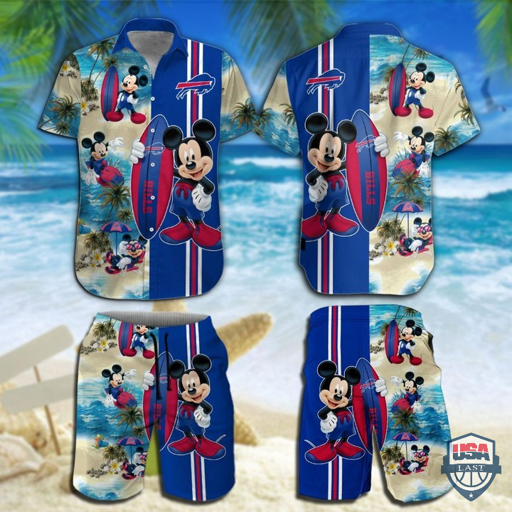 Buffalo Bills Mickey Mouse Hawaiian Shirt Beach Short – Hothot 060122