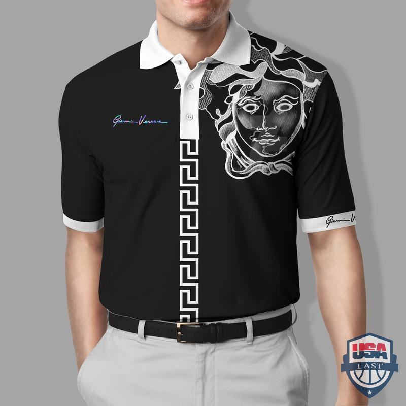 [NEW] Versace All Over Printed Polo Shirt – Hothot