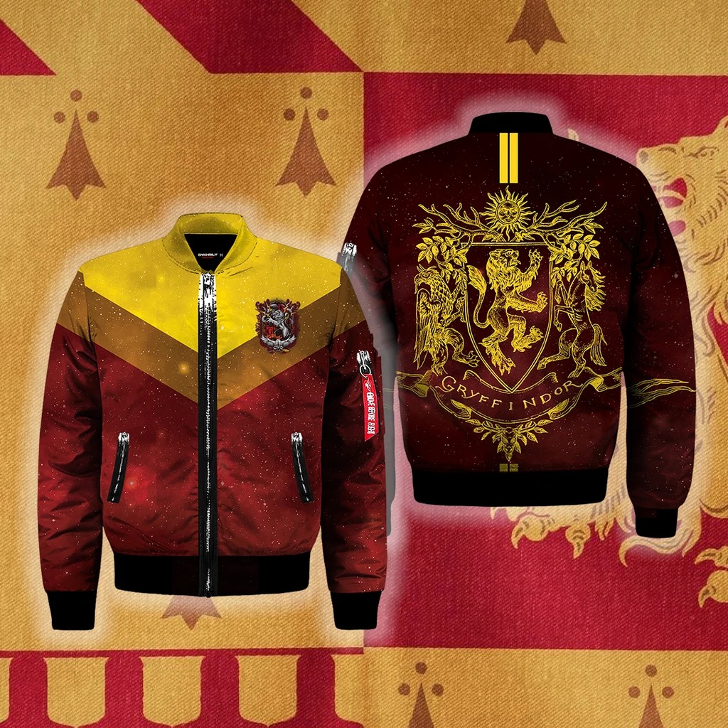 Gryffindor Edition Harry Potter Bomber Jacket – Hothot 250122