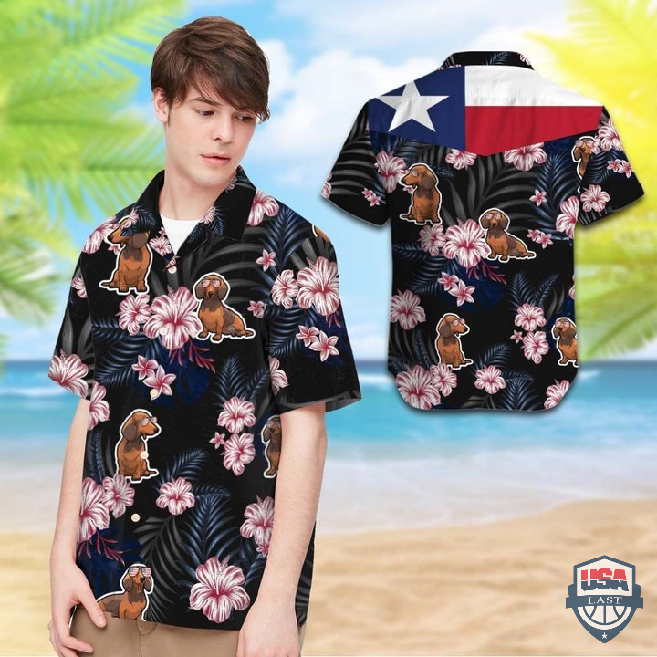 Texas Dachshund Hawaiian Shirt – Hothot 080122