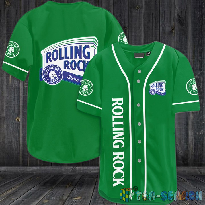 Rolling Rock Beer Baseball Jersey Shirt – Hothot 290122
