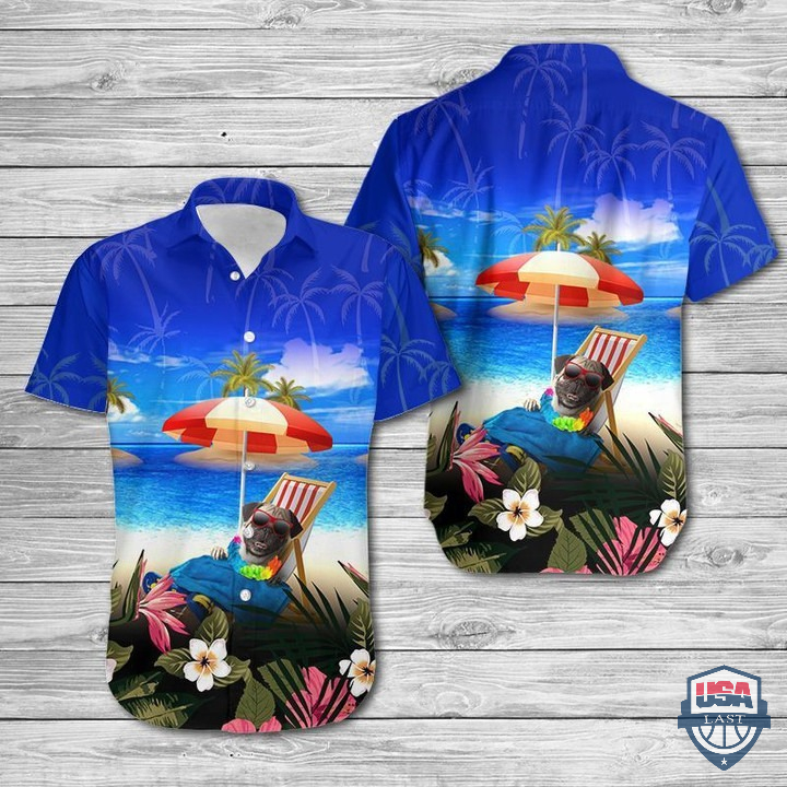 Pug Summer Vacation Hawaiian Shirt – Hothot 080122
