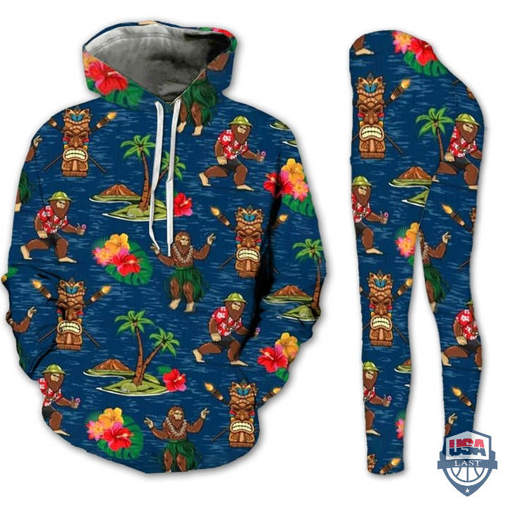 Bigfoot Hawai 3D All Over Printed Hoodie And Legging – Hothot 040122