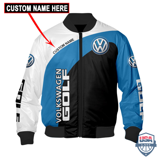 Volkswagen GOLF Custom Name Bomber Jacket – Hothot 260122