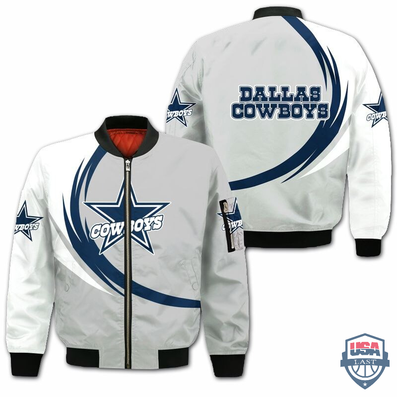 NFL Dallas Cowboys Curve Design Bomber Jacket – Hothot 260122