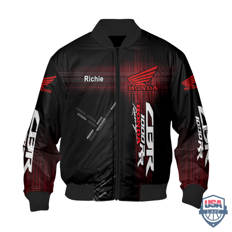 Honda CBR 1000rr Custom Name Bomber Jacket – Hothot 260122