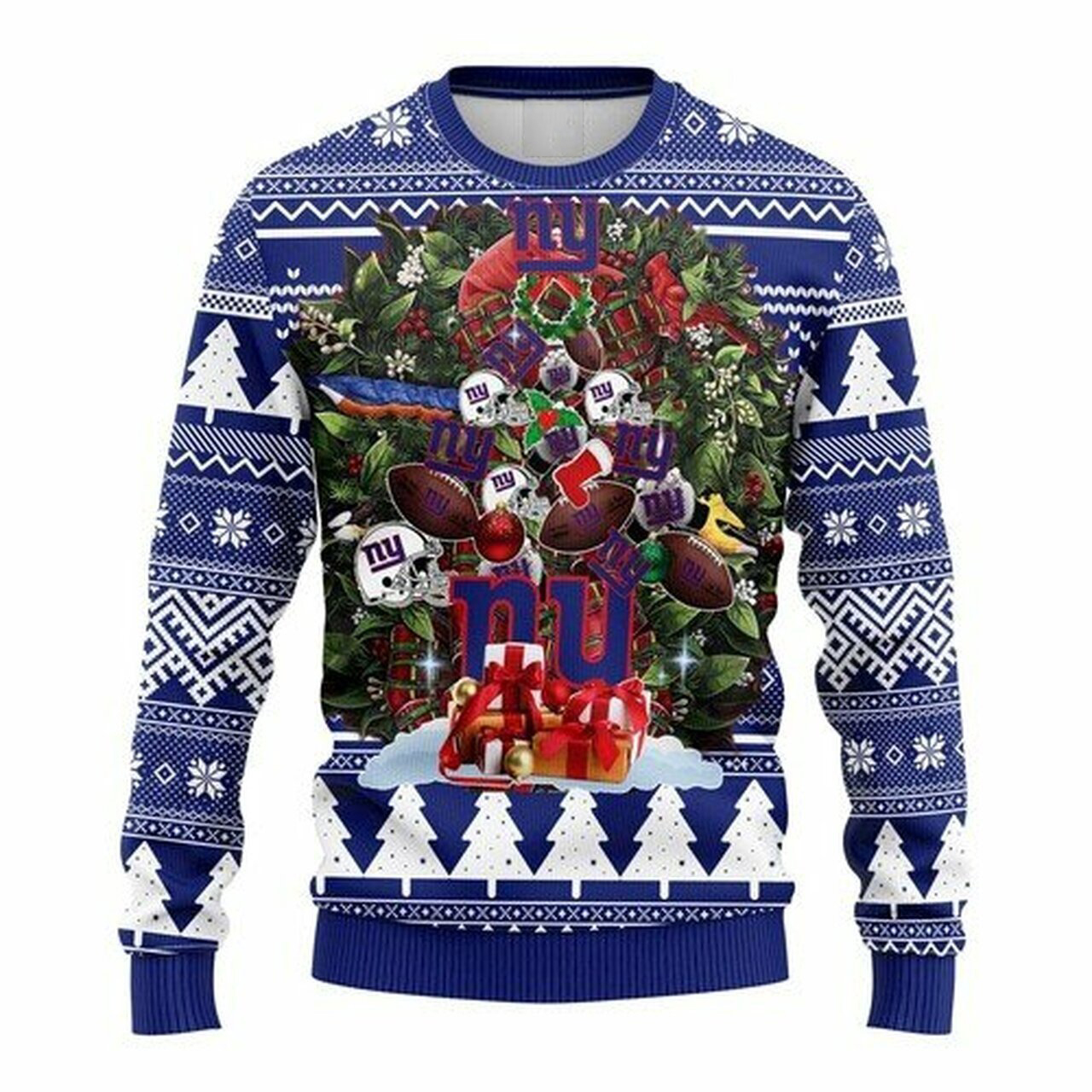 [ HOT ] NFL New York Giants christmas tree ugly sweater – Saleoff 040122