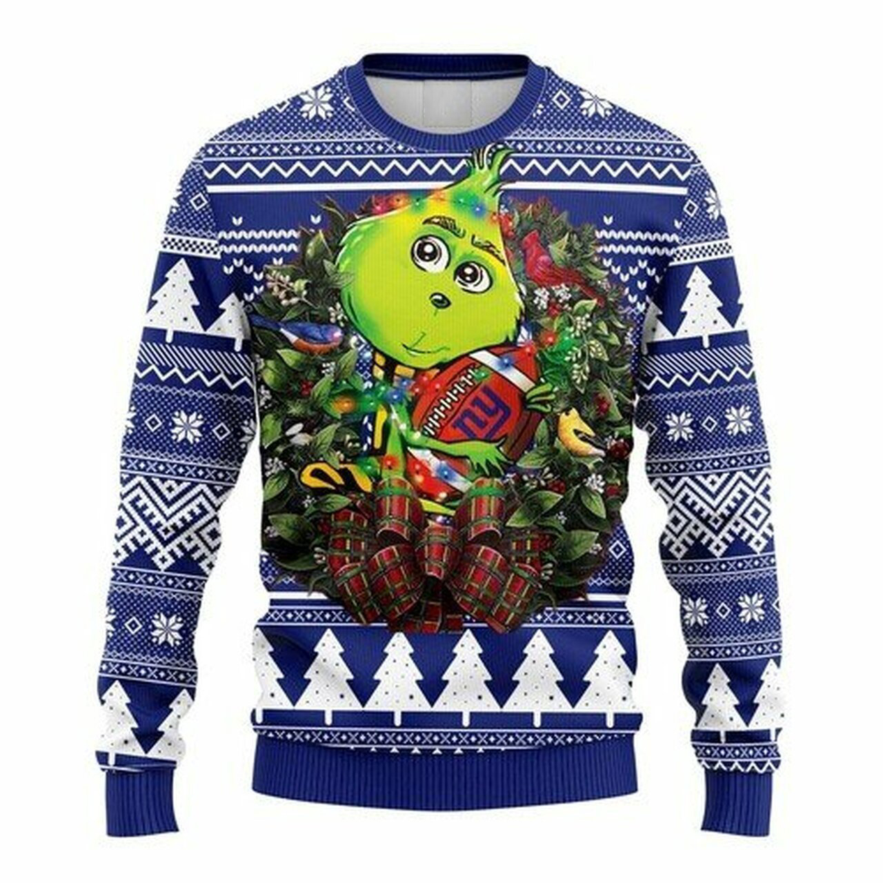 [ HOT ] NFL New York Giants Grinch hug ugly christmas sweater – Saleoff 040122