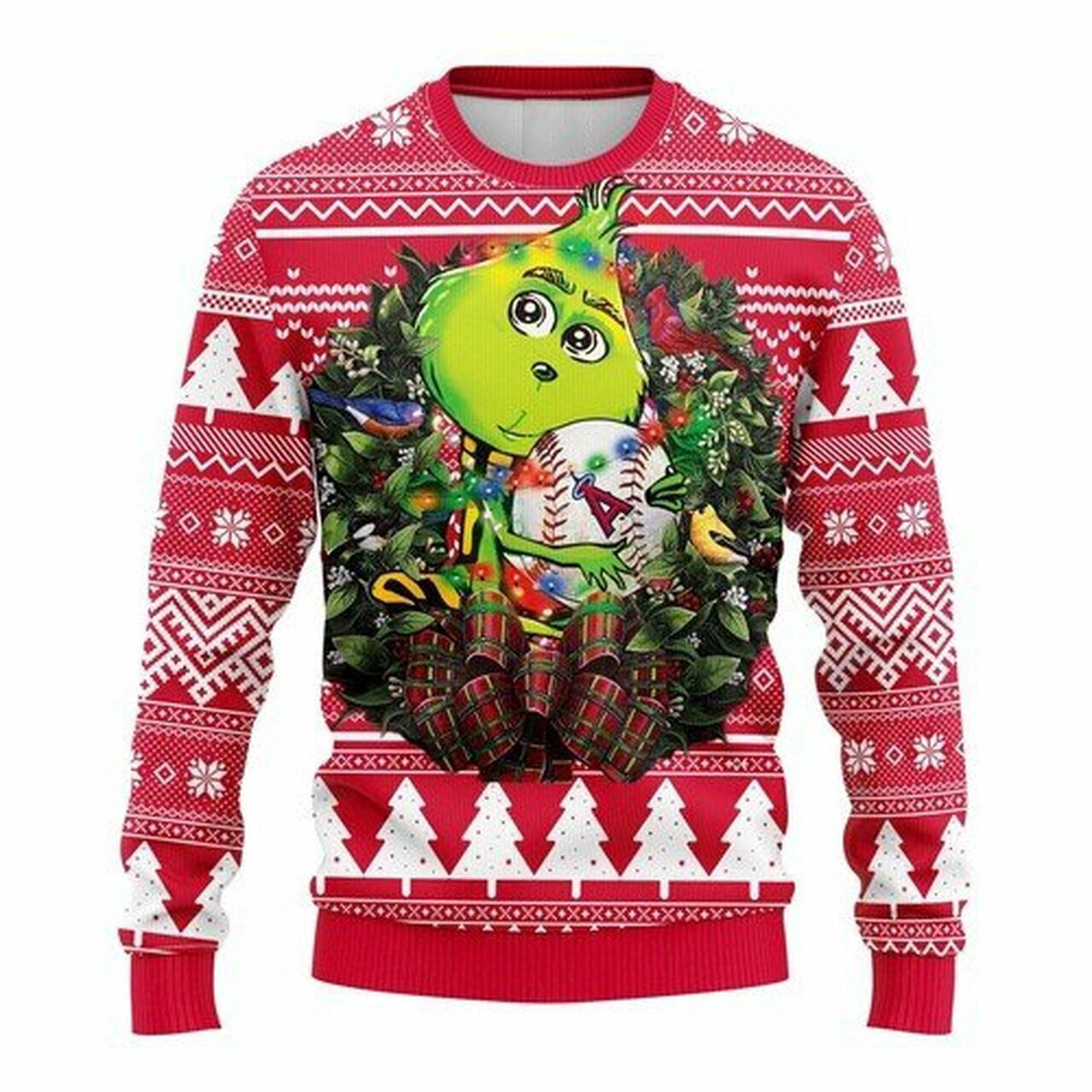 [ HOT ] MLB Los Angeles Angels Grinch hug ugly christmas sweater – Saleoff 050122