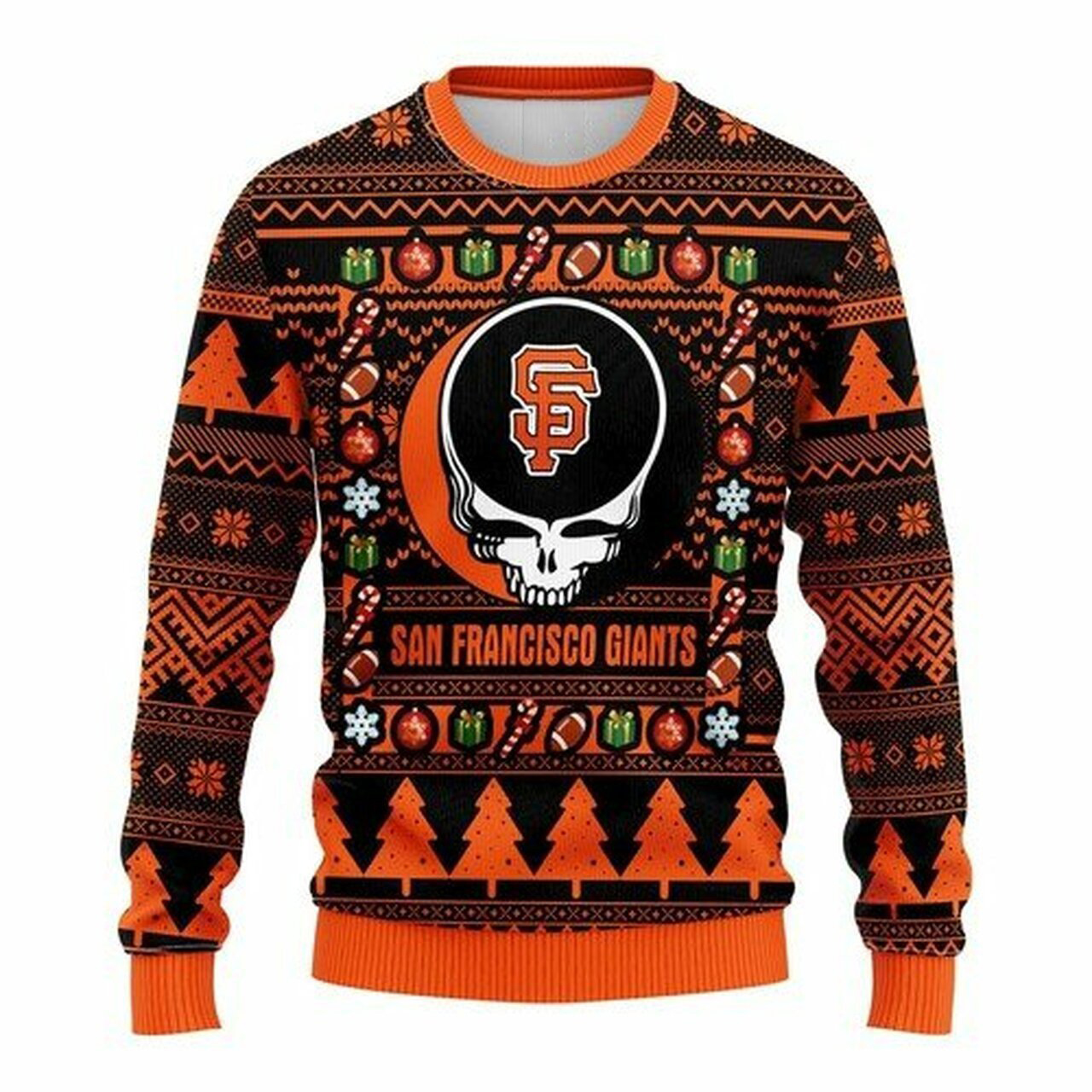 [ HOT ] MLB San Francisco Giants Grateful Dead ugly christmas sweater – Saleoff 060122