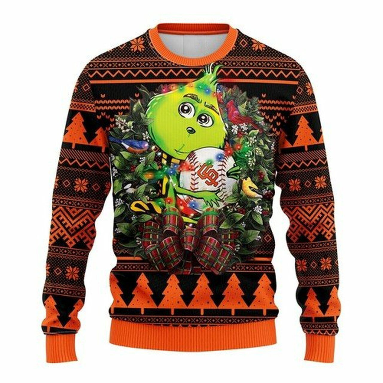 [ HOT ] MLB San Francisco Giants Grinch hug ugly christmas sweater – Saleoff 060122