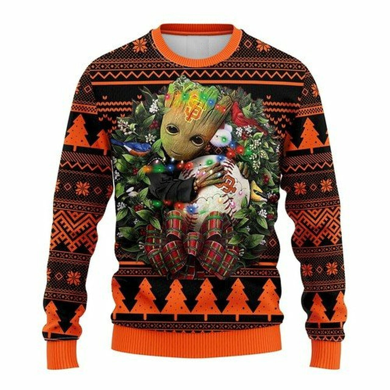 [ HOT ] MLB San Francisco Giants Groot hug ugly christmas sweater – Saleoff 060122